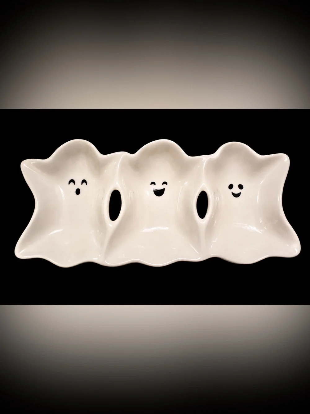 NWT Adorable Ceramic Ghost Candy Dish, Catchall For Keys, Jewelry & More 👻🎃💫